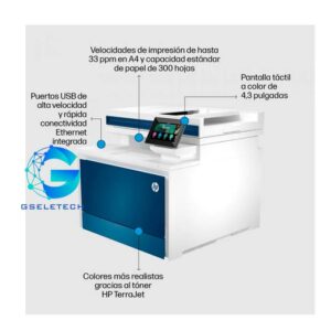 IMPRESORA HP MULTIFUNCIONAL HP COLOR LASERJET PRO MFP 4303FDW P/C/S/F 35PPM 512MB 220V