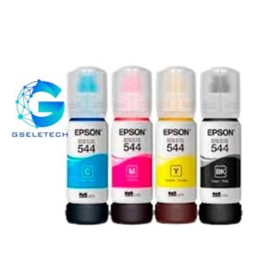 Kit 4 Tintas Epson T544 4 Colores Negro, cian, Magenta, Yellow