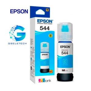 Botella de tinta EPSON T544, color Cian 65ml