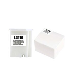 Caja De Almohadilla Epson L3100 / L3110 / L3210 / L3150 / L3250 / L3160 / L3260 / L5190 / L5290 Genérico